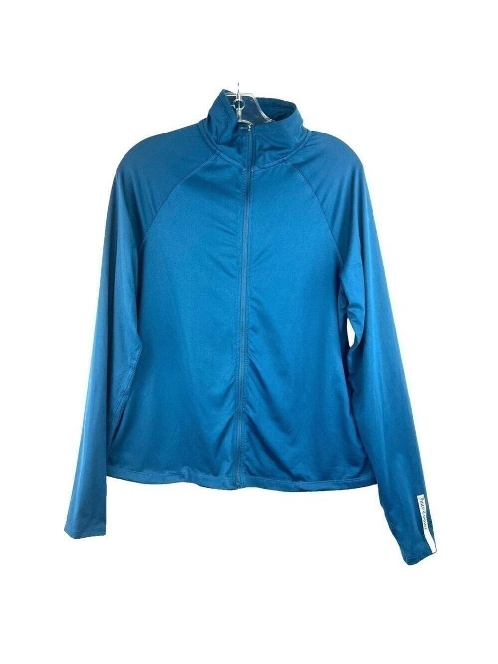 NEW-JUICY Couture Lightweight, Ultra Soft, Form Fitted, Premium Tech Yoga Jacket